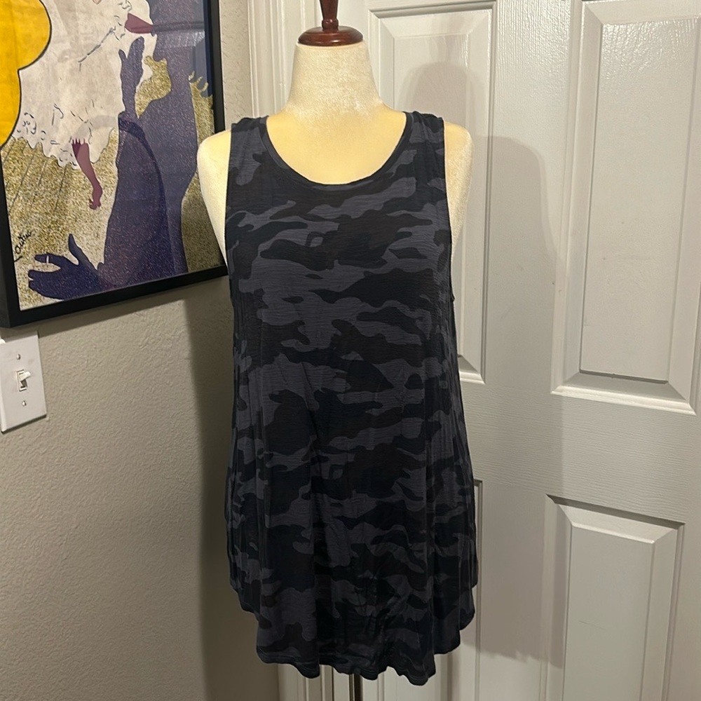 Old Navy Camo Print Luxe Swing Tank